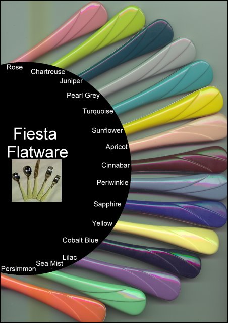 Fiestaware & Colorware Pottery - HLC, Universal, Westinghouse, GE