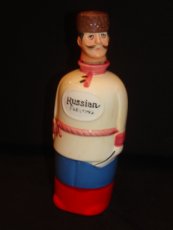 Vintage CMI Figural Russian Salad Dressing Man Cruet 